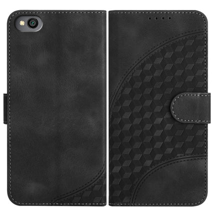 YX0060 Elephant Head Embossed Phone Leather Case with Lanyard, For Xiaomi Redmi 7, For Xiaomi Redmi Note 7/7 Pro, For Xiaomi Redmi Go