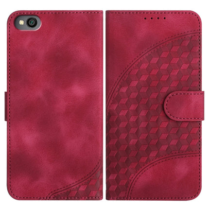 YX0060 Elephant Head Embossed Phone Leather Case with Lanyard, For Xiaomi Redmi 7, For Xiaomi Redmi Note 7/7 Pro, For Xiaomi Redmi Go
