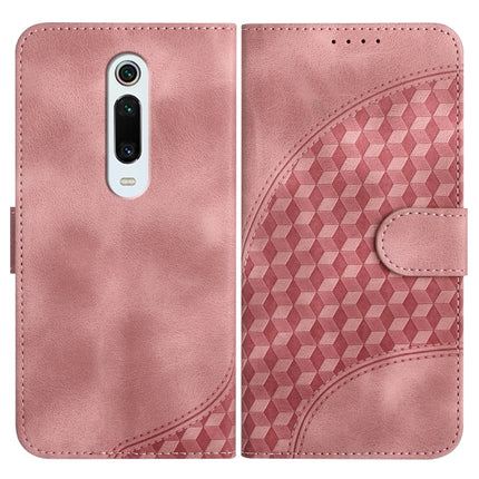 YX0060 Elephant Head Embossed Phone Leather Case with Lanyard, For Xiaomi Mi CC9, For Xiaomi Redmi K20, For Xiaomi Redmi 7A
