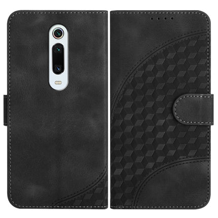 YX0060 Elephant Head Embossed Phone Leather Case with Lanyard, For Xiaomi Mi CC9, For Xiaomi Redmi K20, For Xiaomi Redmi 7A
