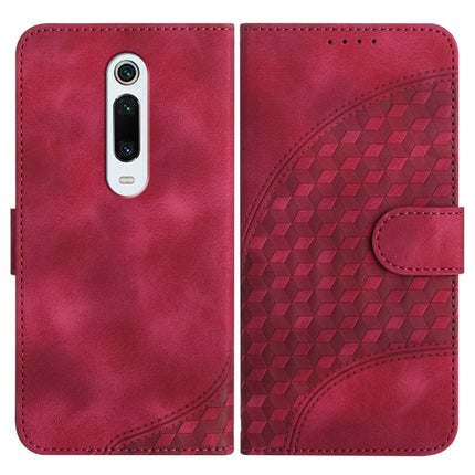 YX0060 Elephant Head Embossed Phone Leather Case with Lanyard, For Xiaomi Mi CC9, For Xiaomi Redmi K20, For Xiaomi Redmi 7A
