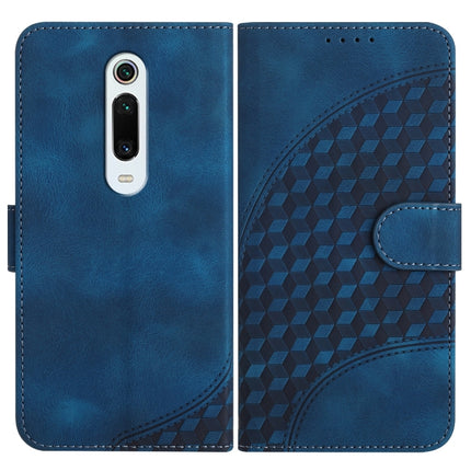 YX0060 Elephant Head Embossed Phone Leather Case with Lanyard, For Xiaomi Mi CC9, For Xiaomi Redmi K20, For Xiaomi Redmi 7A