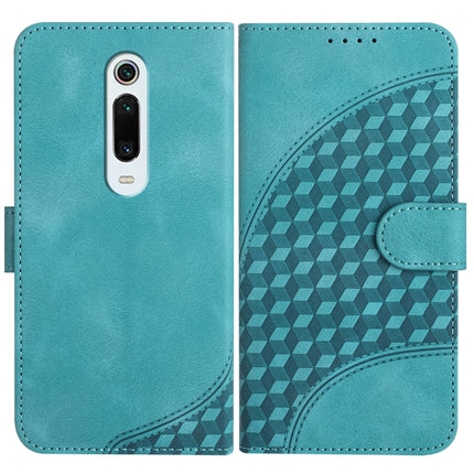 YX0060 Elephant Head Embossed Phone Leather Case with Lanyard, For Xiaomi Mi CC9, For Xiaomi Redmi K20, For Xiaomi Redmi 7A