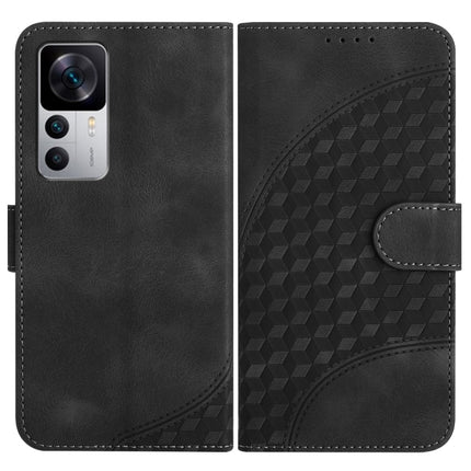 YX0060 Elephant Head Embossed Phone Leather Case with Lanyard, For Xiaomi 13, For Xiaomi Redmi A1+, For Xiaomi Redmi K50 Ultra/12T/12T Pro