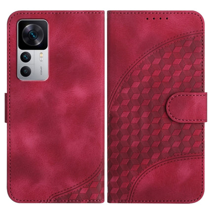 YX0060 Elephant Head Embossed Phone Leather Case with Lanyard, For Xiaomi 13, For Xiaomi Redmi A1+, For Xiaomi Redmi K50 Ultra/12T/12T Pro