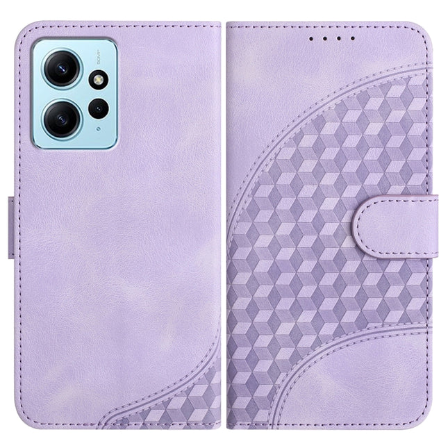YX0060 Elephant Head Embossed Phone Leather Case with Lanyard, For Xiaomi Redmi Note 12 4G Global, For Xiaomi Redmi Note 12 Pro+ Global, For Xiaomi Redmi Note 12 Pro 5G/Poco X5 Pro