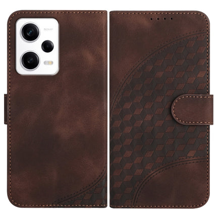 YX0060 Elephant Head Embossed Phone Leather Case with Lanyard, For Xiaomi Redmi Note 12 4G Global, For Xiaomi Redmi Note 12 Pro+ Global, For Xiaomi Redmi Note 12 Pro 5G/Poco X5 Pro