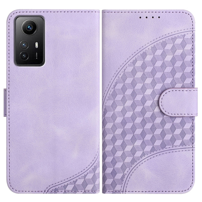 YX0060 Elephant Head Embossed Phone Leather Case with Lanyard, For Xiaomi Redmi K70, For Xiaomi Redmi A3 Pro, For Xiaomi Redmi Note 12S 4G Global