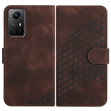 YX0060 Elephant Head Embossed Phone Leather Case with Lanyard, For Xiaomi Redmi K70, For Xiaomi Redmi A3 Pro, For Xiaomi Redmi Note 12S 4G Global