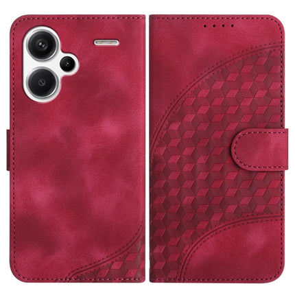 YX0060 Elephant Head Embossed Phone Leather Case with Lanyard, For Xiaomi 14, For Xiaomi Redmi Note 13 5G, For Xiaomi Redmi Note 13 Pro+ 5G
