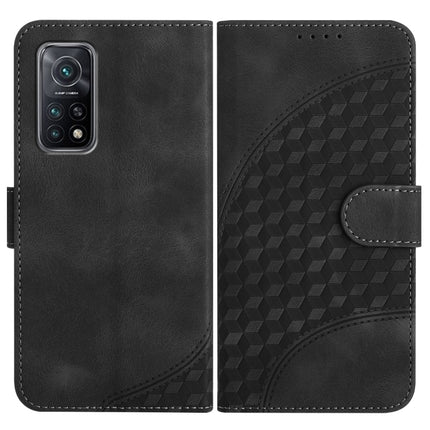 YX0060 Elephant Head Embossed Phone Leather Case with Lanyard, For Xiaomi Mi 10T/10T Pro 5G/Redmi K30T/K30S, For Xiaomi Redmi 9C/9C NFC/Poco C3, For Xiaomi Mi 10T Lite 5G