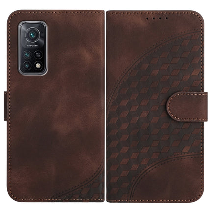 YX0060 Elephant Head Embossed Phone Leather Case with Lanyard, For Xiaomi Mi 10T/10T Pro 5G/Redmi K30T/K30S, For Xiaomi Redmi 9C/9C NFC/Poco C3, For Xiaomi Mi 10T Lite 5G