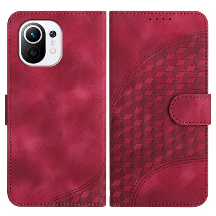 YX0060 Elephant Head Embossed Phone Leather Case with Lanyard, For Xiaomi Redmi 9T/Poco M3, For Xiaomi Mi 11 5G, For Xiaomi Redmi Note 9 4G Global/10X 4G