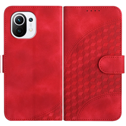 YX0060 Elephant Head Embossed Phone Leather Case with Lanyard, For Xiaomi Redmi 9T/Poco M3, For Xiaomi Mi 11 5G, For Xiaomi Redmi Note 9 4G Global/10X 4G