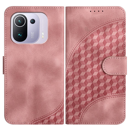 YX0060 Elephant Head Embossed Phone Leather Case with Lanyard, For Xiaomi Redmi Note 10 5G/Poco M3 Pro 5G, For Xiaomi Mi 11 Lite 4G/5G, For Xiaomi Mi 11 Pro