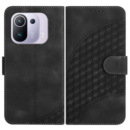 YX0060 Elephant Head Embossed Phone Leather Case with Lanyard, For Xiaomi Redmi Note 10 5G/Poco M3 Pro 5G, For Xiaomi Mi 11 Lite 4G/5G, For Xiaomi Mi 11 Pro