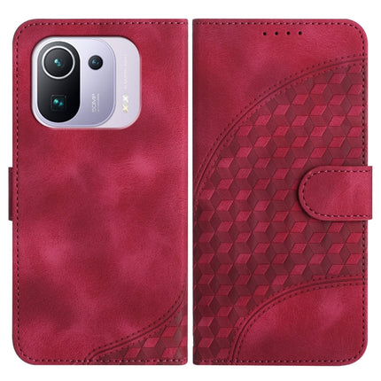 YX0060 Elephant Head Embossed Phone Leather Case with Lanyard, For Xiaomi Redmi Note 10 5G/Poco M3 Pro 5G, For Xiaomi Mi 11 Lite 4G/5G, For Xiaomi Mi 11 Pro