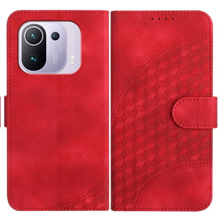 YX0060 Elephant Head Embossed Phone Leather Case with Lanyard, For Xiaomi Redmi Note 10 5G/Poco M3 Pro 5G, For Xiaomi Mi 11 Lite 4G/5G, For Xiaomi Mi 11 Pro