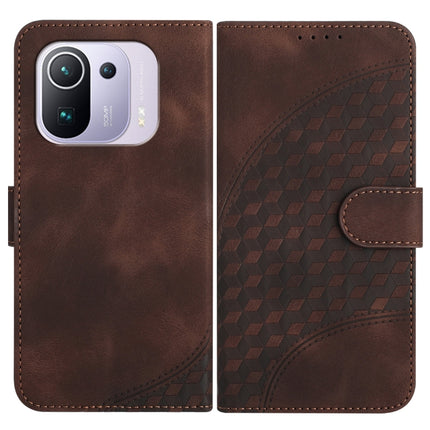 YX0060 Elephant Head Embossed Phone Leather Case with Lanyard, For Xiaomi Redmi Note 10 5G/Poco M3 Pro 5G, For Xiaomi Mi 11 Lite 4G/5G, For Xiaomi Mi 11 Pro
