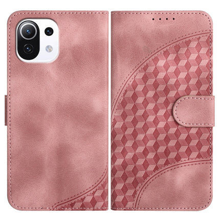 YX0060 Elephant Head Embossed Phone Leather Case with Lanyard, For Xiaomi Redmi Note 10 5G/Poco M3 Pro 5G, For Xiaomi Mi 11 Lite 4G/5G, For Xiaomi Mi 11 Pro