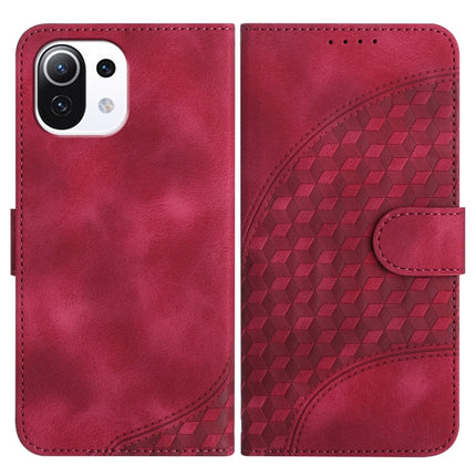 YX0060 Elephant Head Embossed Phone Leather Case with Lanyard, For Xiaomi Redmi Note 10 5G/Poco M3 Pro 5G, For Xiaomi Mi 11 Lite 4G/5G, For Xiaomi Mi 11 Pro