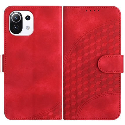 YX0060 Elephant Head Embossed Phone Leather Case with Lanyard, For Xiaomi Redmi Note 10 5G/Poco M3 Pro 5G, For Xiaomi Mi 11 Lite 4G/5G, For Xiaomi Mi 11 Pro