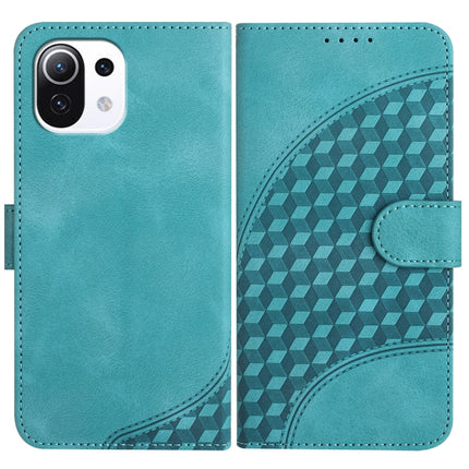 YX0060 Elephant Head Embossed Phone Leather Case with Lanyard, For Xiaomi Redmi Note 10 5G/Poco M3 Pro 5G, For Xiaomi Mi 11 Lite 4G/5G, For Xiaomi Mi 11 Pro