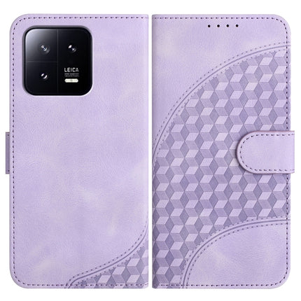 YX0060 Elephant Head Embossed Phone Leather Case with Lanyard, For Xiaomi 13, For Xiaomi Redmi A1+, For Xiaomi Redmi K50 Ultra/12T/12T Pro