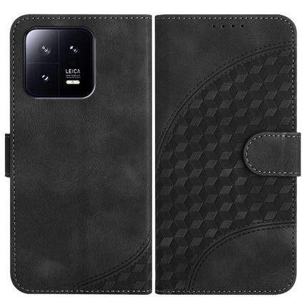 YX0060 Elephant Head Embossed Phone Leather Case with Lanyard, For Xiaomi 13, For Xiaomi Redmi A1+, For Xiaomi Redmi K50 Ultra/12T/12T Pro