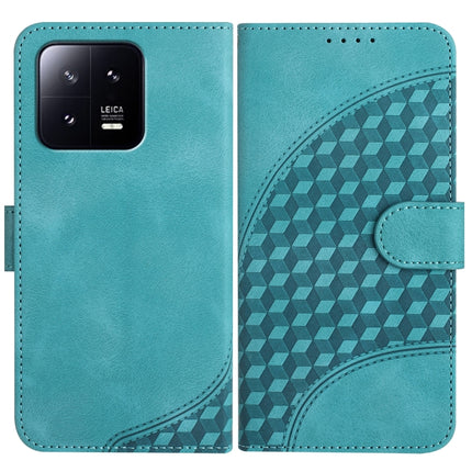 YX0060 Elephant Head Embossed Phone Leather Case with Lanyard, For Xiaomi 13, For Xiaomi Redmi A1+, For Xiaomi Redmi K50 Ultra/12T/12T Pro