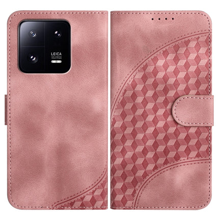 YX0060 Elephant Head Embossed Phone Leather Case with Lanyard, For Xiaomi Redmi Note 12 5G Global/Poco X5 5G, For Xiaomi Civi 2/13 Lite, For Xiaomi 13 Pro