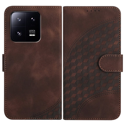 YX0060 Elephant Head Embossed Phone Leather Case with Lanyard, For Xiaomi Redmi Note 12 5G Global/Poco X5 5G, For Xiaomi Civi 2/13 Lite, For Xiaomi 13 Pro