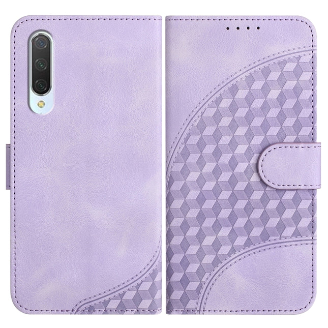 YX0060 Elephant Head Embossed Phone Leather Case with Lanyard, For Xiaomi Mi CC9, For Xiaomi Redmi K20, For Xiaomi Redmi 7A