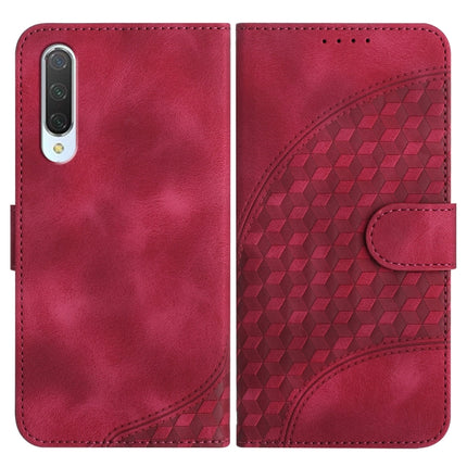YX0060 Elephant Head Embossed Phone Leather Case with Lanyard, For Xiaomi Mi CC9, For Xiaomi Redmi K20, For Xiaomi Redmi 7A
