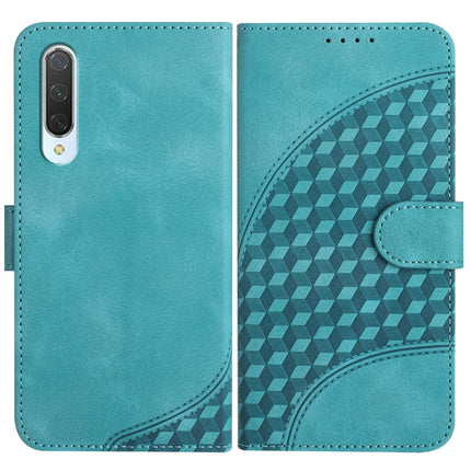 YX0060 Elephant Head Embossed Phone Leather Case with Lanyard, For Xiaomi Mi CC9, For Xiaomi Redmi K20, For Xiaomi Redmi 7A