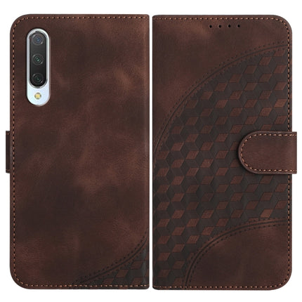 YX0060 Elephant Head Embossed Phone Leather Case with Lanyard, For Xiaomi Mi CC9, For Xiaomi Redmi K20, For Xiaomi Redmi 7A