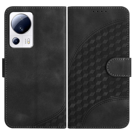 YX0060 Elephant Head Embossed Phone Leather Case with Lanyard, For Xiaomi Redmi Note 12 5G Global/Poco X5 5G, For Xiaomi Civi 2/13 Lite, For Xiaomi 13 Pro