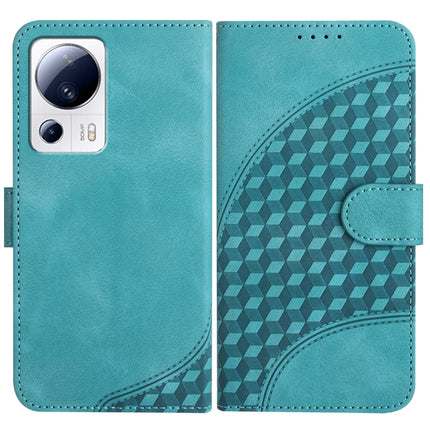 YX0060 Elephant Head Embossed Phone Leather Case with Lanyard, For Xiaomi Redmi Note 12 5G Global/Poco X5 5G, For Xiaomi Civi 2/13 Lite, For Xiaomi 13 Pro