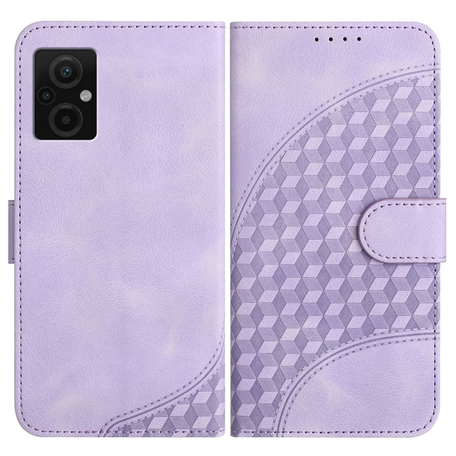 YX0060 Elephant Head Embossed Phone Leather Case with Lanyard, For Xiaomi Poco M5/M4 5G, For Xiaomi Redmi Note 11 Pro 4G Global/5G Global, For Xiaomi Redmi 10/10 Prime
