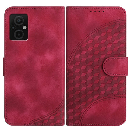 YX0060 Elephant Head Embossed Phone Leather Case with Lanyard, For Xiaomi Poco M5/M4 5G, For Xiaomi Redmi Note 11 Pro 4G Global/5G Global, For Xiaomi Redmi 10/10 Prime