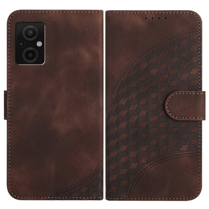 YX0060 Elephant Head Embossed Phone Leather Case with Lanyard, For Xiaomi Poco M5/M4 5G, For Xiaomi Redmi Note 11 Pro 4G Global/5G Global, For Xiaomi Redmi 10/10 Prime
