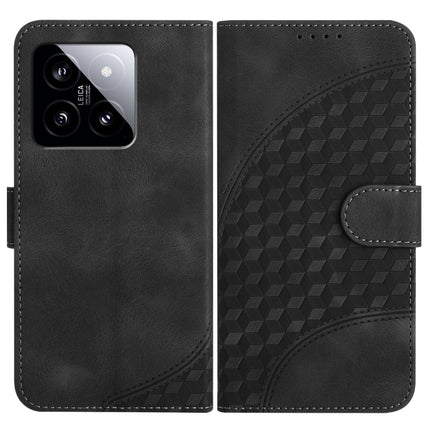YX0060 Elephant Head Embossed Phone Leather Case with Lanyard, For Xiaomi 14, For Xiaomi Redmi Note 13 5G, For Xiaomi Redmi Note 13 Pro+ 5G