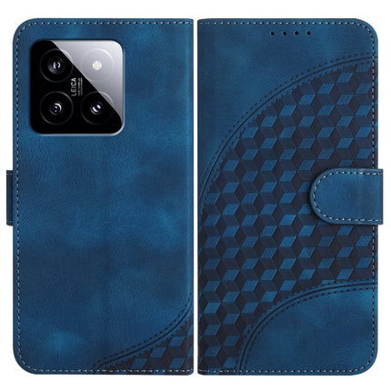 YX0060 Elephant Head Embossed Phone Leather Case with Lanyard, For Xiaomi 14, For Xiaomi Redmi Note 13 5G, For Xiaomi Redmi Note 13 Pro+ 5G