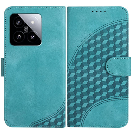 YX0060 Elephant Head Embossed Phone Leather Case with Lanyard, For Xiaomi 14, For Xiaomi Redmi Note 13 5G, For Xiaomi Redmi Note 13 Pro+ 5G