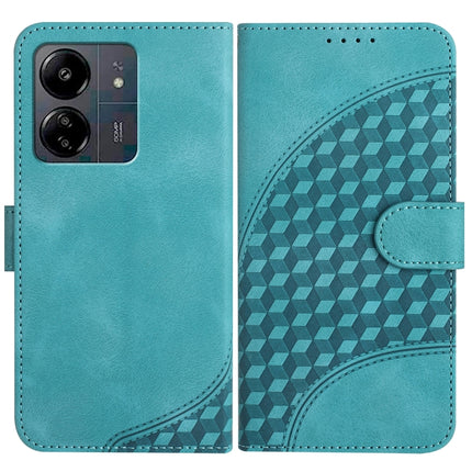 YX0060 Elephant Head Embossed Phone Leather Case with Lanyard, For Xiaomi Redmi 13C, For Xiaomi Redmi K70E, For Xiaomi 14 Pro