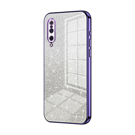 Gradient Glitter Powder Electroplated Phone Case, For Xiaomi Mi CC9 Pro / Mi Note 10, For Xiaomi Mi CC9e / Mi A3, For Xiaomi Mi 9