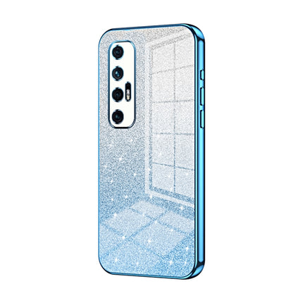 Gradient Glitter Powder Electroplated Phone Case, For Xiaomi Mix 4, For Xiaomi Mi 10S, For Xiaomi Mi 11 Ultra