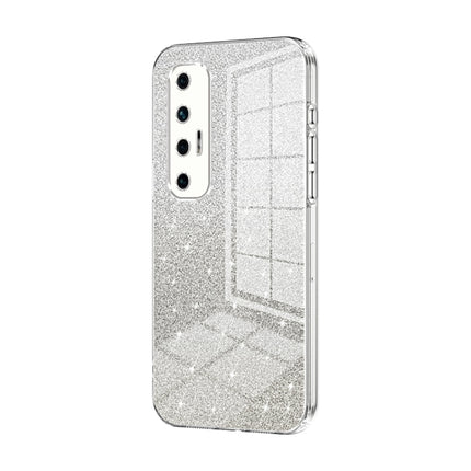 Gradient Glitter Powder Electroplated Phone Case, For Xiaomi Mix 4, For Xiaomi Mi 10S, For Xiaomi Mi 11 Ultra
