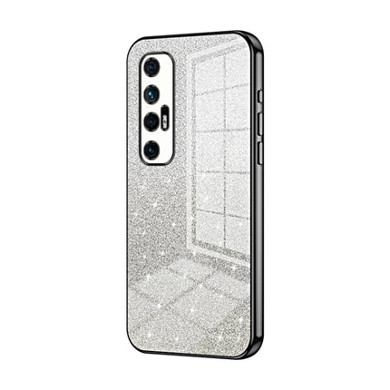 Gradient Glitter Powder Electroplated Phone Case, For Xiaomi Mix 4, For Xiaomi Mi 10S, For Xiaomi Mi 11 Ultra