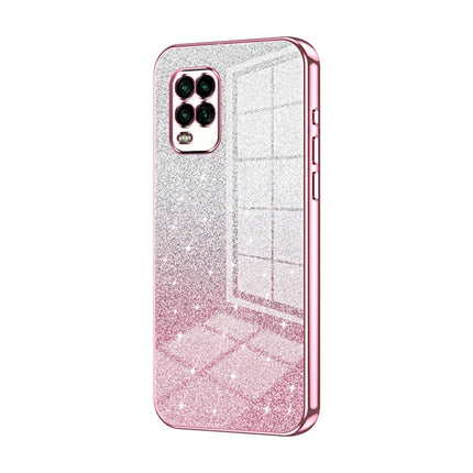 Gradient Glitter Powder Electroplated Phone Case, For Xiaomi Mi 11 Pro, For Xiaomi Mi 11, For Xiaomi Mi 10 Lite 5G